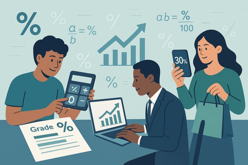 Calculs de pourcentage de maître: compétences essentielles pour réussir en mathématiques, en affaires et en vie quotidienne