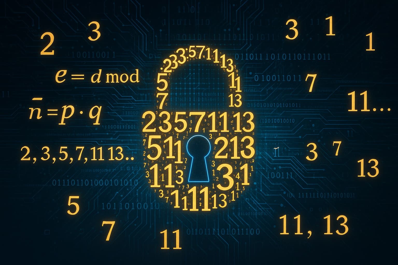 Prime Numbers in Cryptography: The Mathematical Foundation of Digital Security