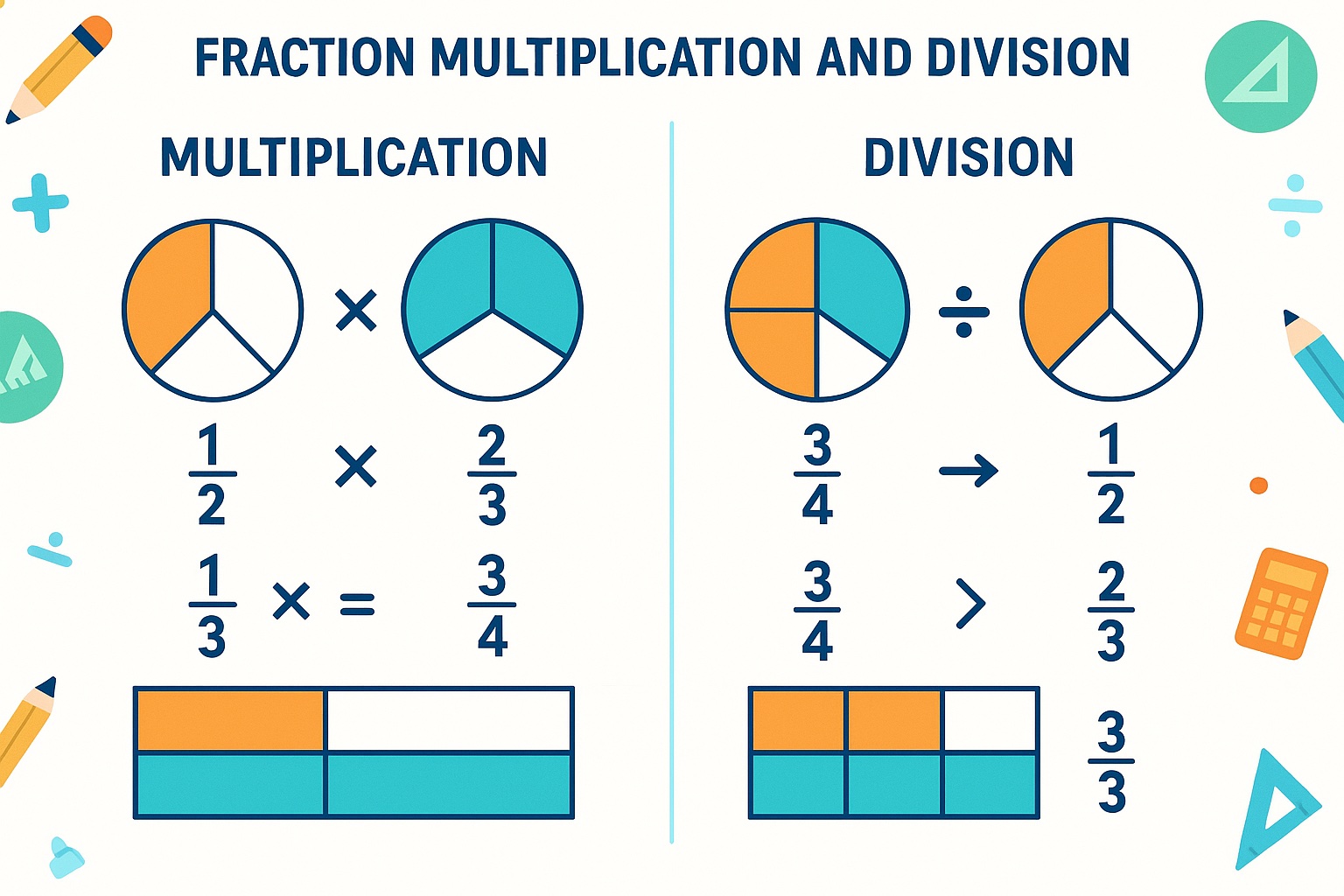 Multiplying and Dividing Fractions Explained: From Basics to Advanced Techniques