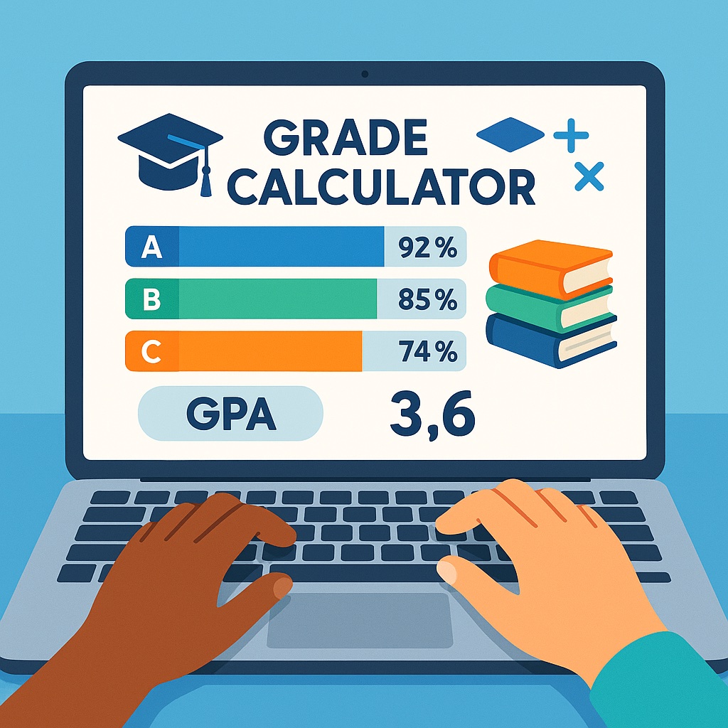 Calculatrice de notes: Calculez votre GPA, les résultats des tests et les performances académiques instantanément