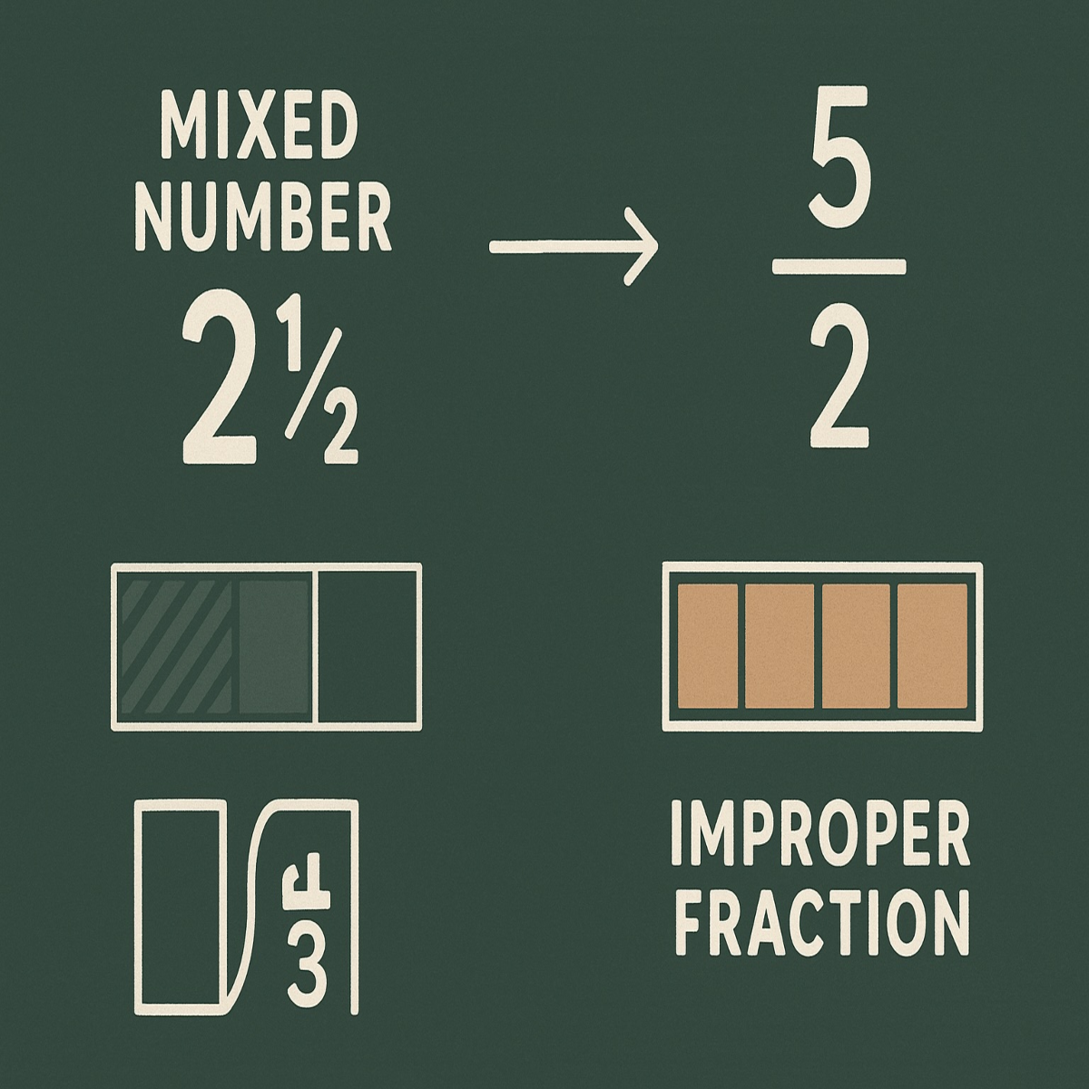 Calculate mixed numbers add subtract multiply divide
